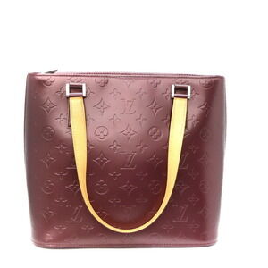 Louis Vuitton Stockton Monogram Matte Handbag Bordeaux